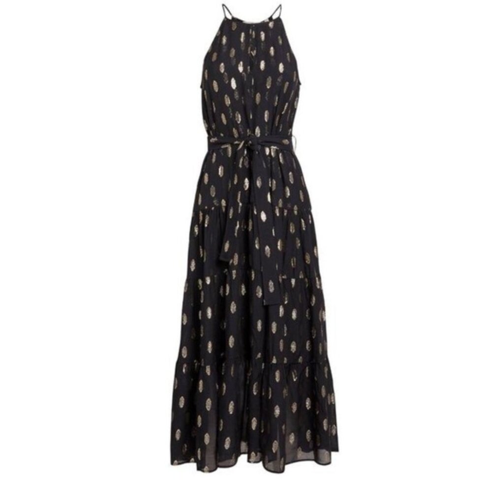 A.L.C. Richards Silk Blend Midi Dress NWT 0, 2 gold